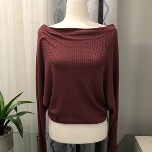 Off-the-Shoulder Sweater